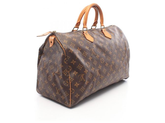 Louis Vuitton Speedy 40 Monogram Handtasche Braun - Ansicht 2