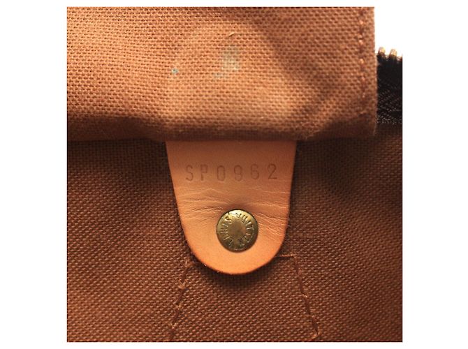 Louis Vuitton Speedy 40 Monogram Handtasche Braun - Ansicht 5