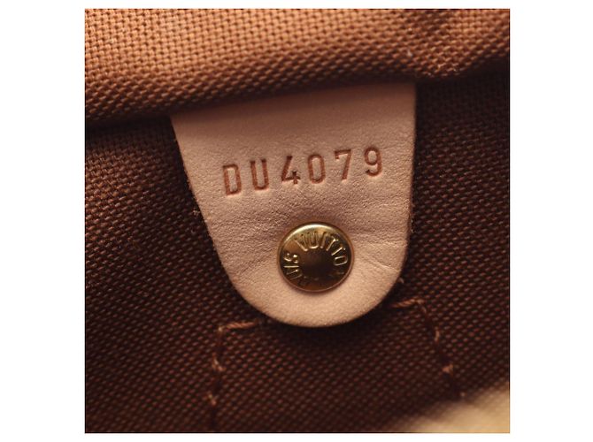 Borsa Louis Vuitton Speedy 30 Monogram Marrone - vista 5