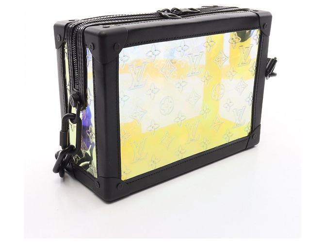 Borsa a tracolla Soft Trunk Louis Vuitton Nero Multicolore - vista 2