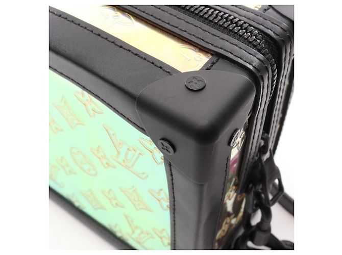 Borsa a tracolla Soft Trunk Louis Vuitton Nero Multicolore - vista 6
