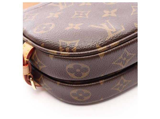 Borsa Louis Vuitton Saumur BB Monogram Marrone - vista 5