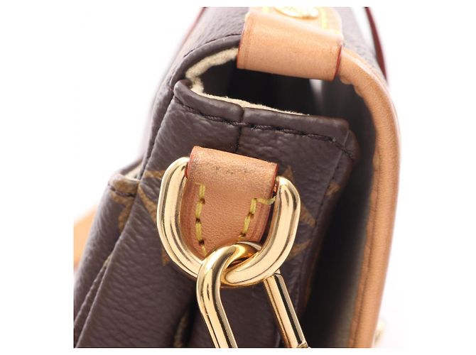 Borsa Louis Vuitton Saumur BB Monogram Marrone - vista 6