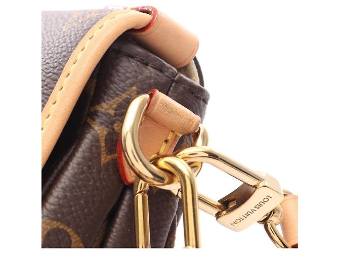 Borsa Louis Vuitton Saumur BB Monogram Marrone - vista 7