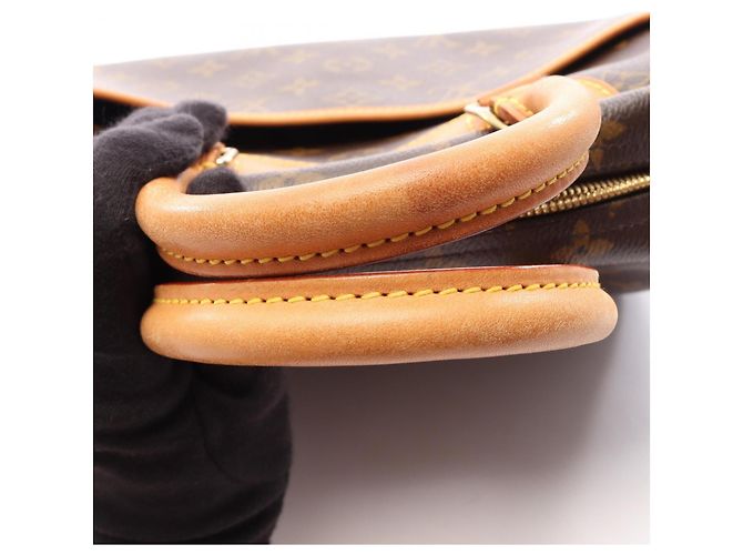 Louis Vuitton Trouville Monogram Handtasche Braun - Ansicht 9