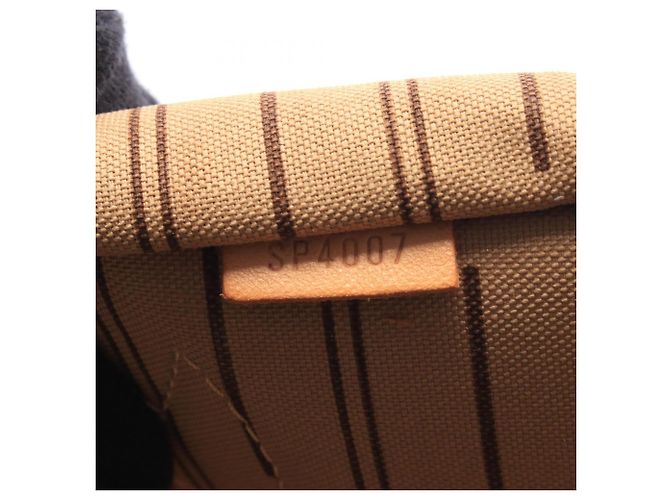 Borsa Tote Louis Vuitton Neverfull GM Monogram Marrone - vista 5