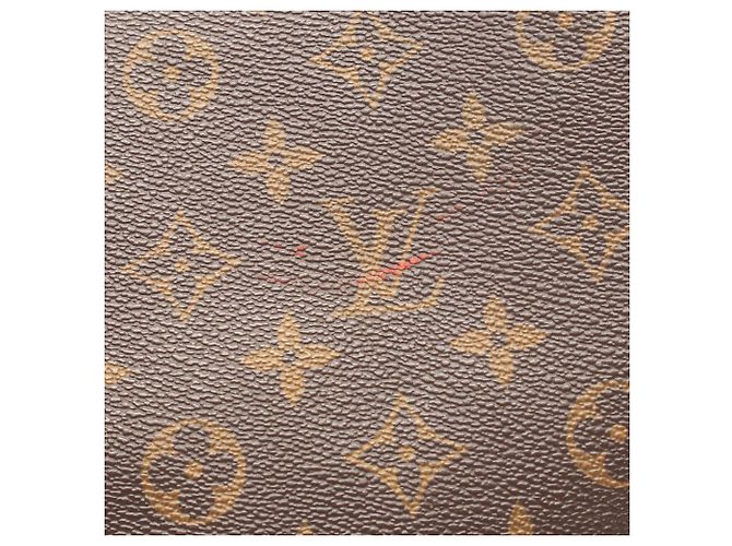 Borsa Tote Louis Vuitton Neverfull GM Monogram Marrone - vista 7