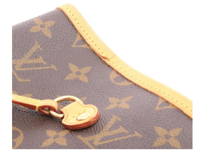 Borsa Tote Louis Vuitton Neverfull GM Monogram Marrone - vista 8