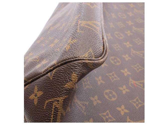 Borsa Tote Louis Vuitton Neverfull GM Monogram Marrone - vista 9