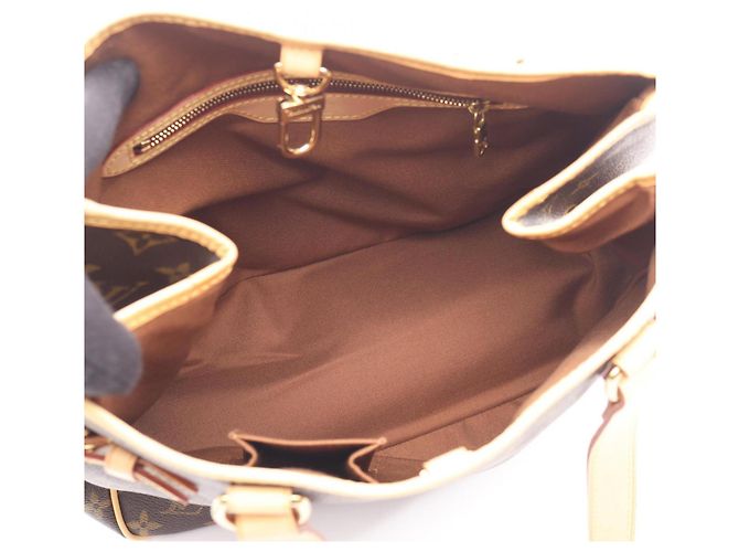 Louis Vuitton Batignolles Vertical Monogram Tote Bag Braun - Ansicht 3