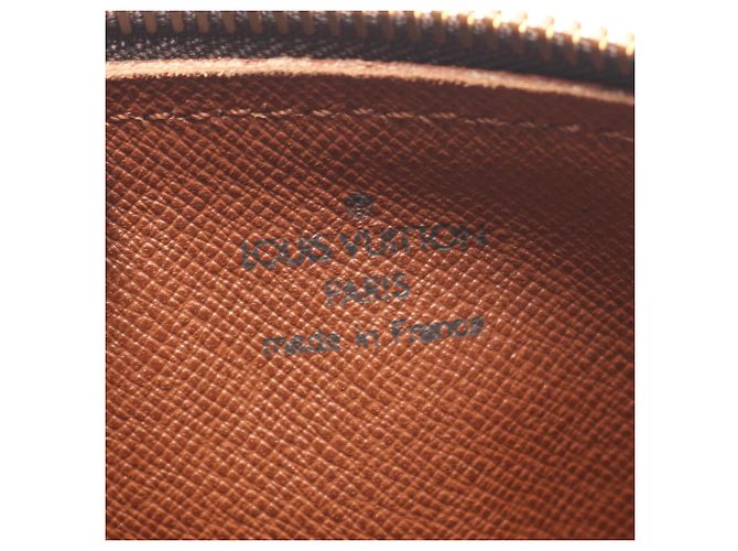 Borsa Louis Vuitton Papillon 26 Monogram Marrone - vista 4