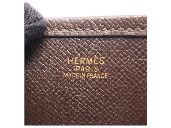 Hermès Borsa a tracolla Hermes Evelyne 1 PM Marrone Cioccolato - vista 4