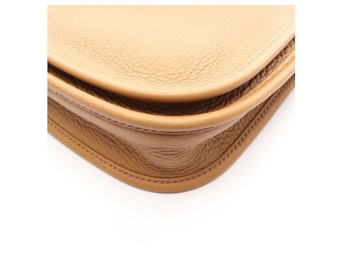 Hermès Borsa a tracolla Hermes Evelyne 3 23 Biscuit Marrone - vista 6
