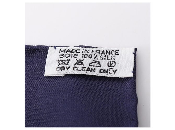 Hermès Hermes Carre 90 L'AIR MARIN Schal Mehrfarben Marineblau - Ansicht 3