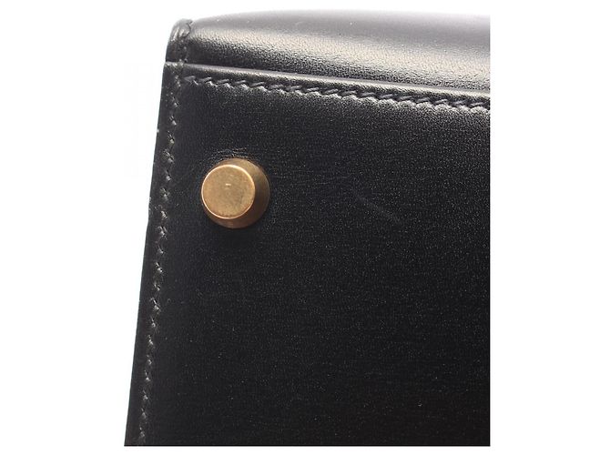 Hermès Borsa 2-Way Hermes Kelly 32 Nero - vista 14