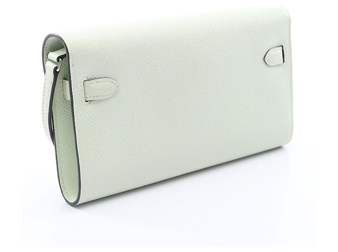 Hermès Borsa a tracolla Hermes Kelly To Go Verde - vista 2
