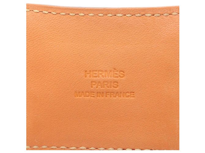 Hermès Hermes Collier de Chien Bangle Prata Vermelho - vista 4