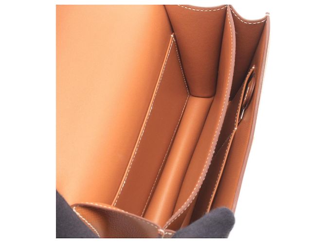 Hermès Borsa a tracolla Hermes Constance 3 Mini Marrone - vista 3