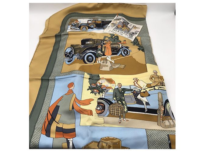 Hermès Hermes Carré 90 Silk multicolor 90 x 90 Mehrfarben - Ansicht 6