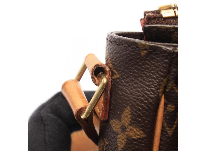 Louis Vuitton Vivacite PM Schultertasche Braun - Ansicht 12
