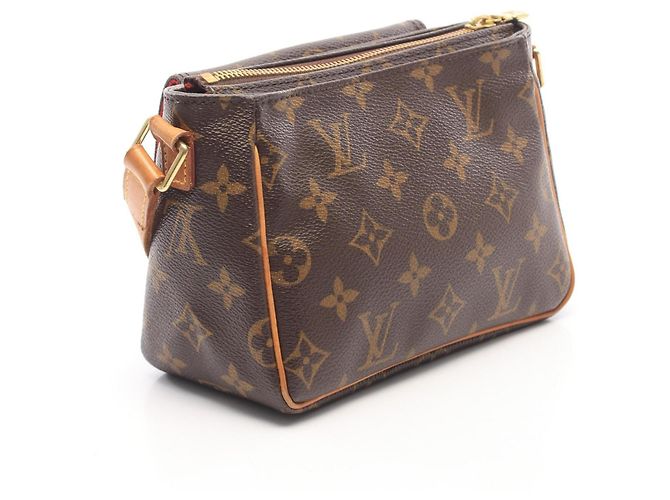 Louis Vuitton Vivacite PM Schultertasche Braun - Ansicht 2