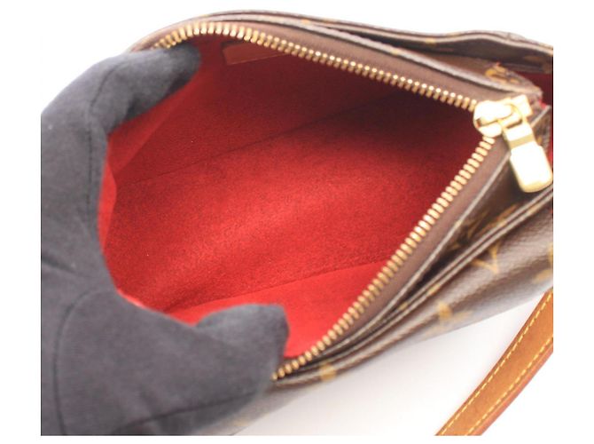 Louis Vuitton Vivacite PM Schultertasche Braun - Ansicht 3
