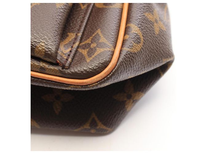 Louis Vuitton Vivacite PM Schultertasche Braun - Ansicht 8