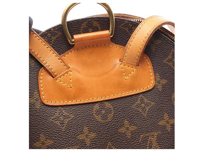 Louis Vuitton Ellipse Sac aux Monogram Backpack Handbag Marrone - vista 11