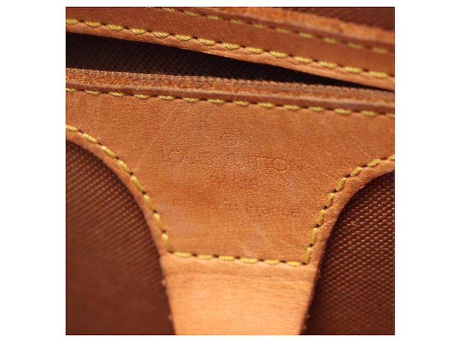 Louis Vuitton Ellipse Sac aux Monogram Backpack Handbag Marrone - vista 4