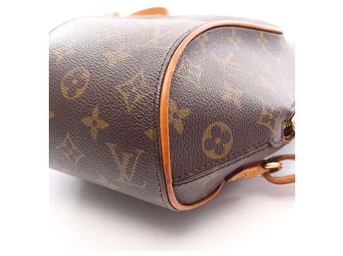 Louis Vuitton Ellipse Sac aux Monogram Backpack Handbag Marrone - vista 7