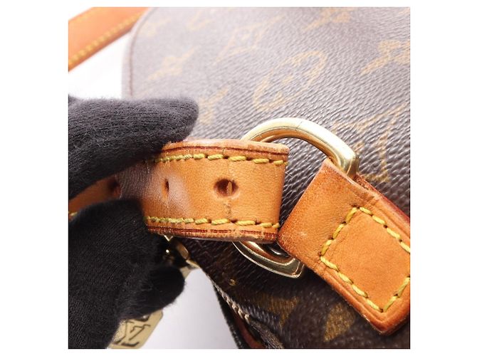 Louis Vuitton Ellipse Sac aux Monogram Backpack Handbag Marrone - vista 9