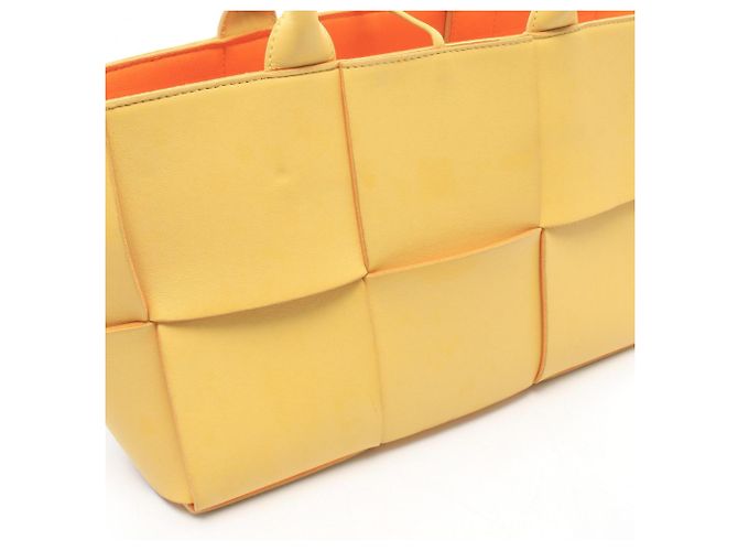 Bolso Tote Arco Pequeño Bottega Veneta Amarillo - vista 5