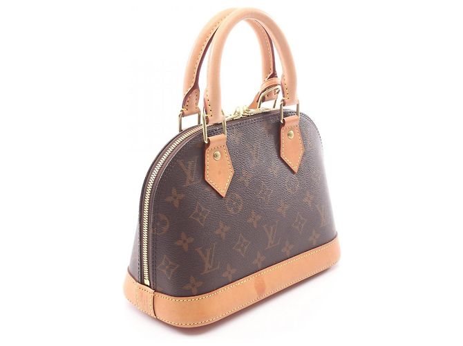 Louis Vuitton Alma BB Monogram Handtasche Braun - Ansicht 2