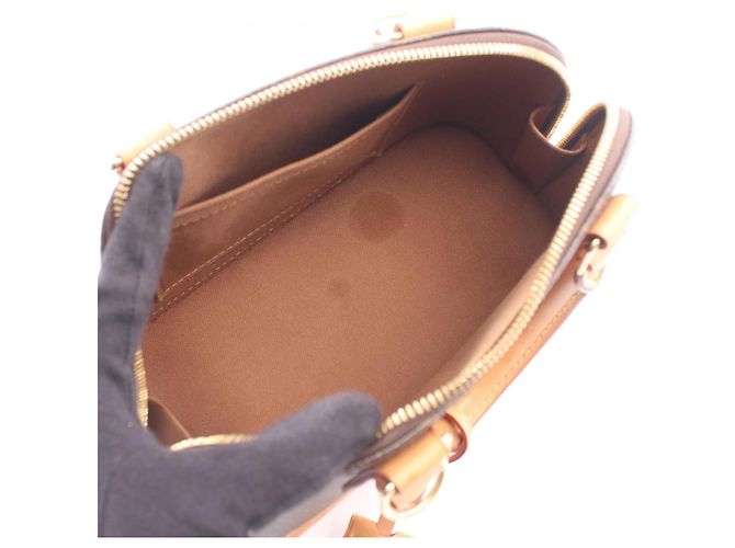 Louis Vuitton Alma BB Monogram Handtasche Braun - Ansicht 3