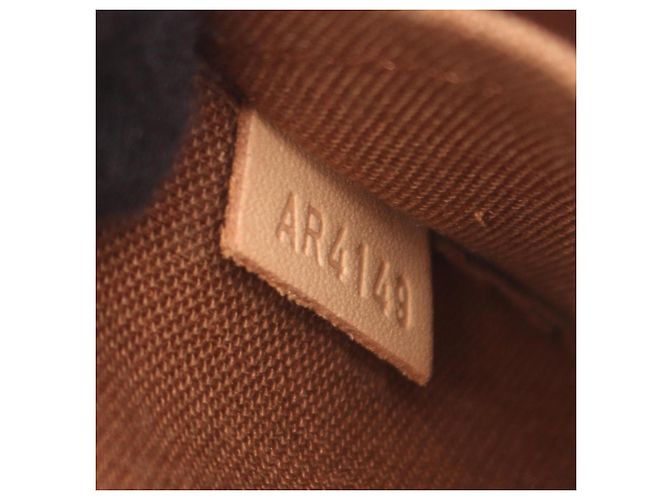 Louis Vuitton Alma BB Monogram Handtasche Braun - Ansicht 5