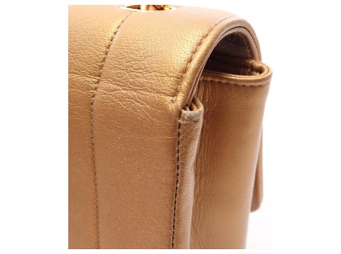 Borsa a tracolla Chanel Mademoiselle Marrone - vista 12