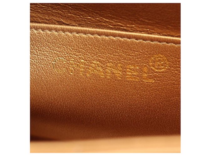 Borsa a tracolla Chanel Mademoiselle Marrone - vista 4