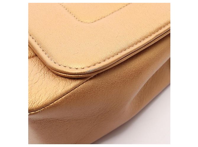 Borsa a tracolla Chanel Mademoiselle Marrone - vista 9