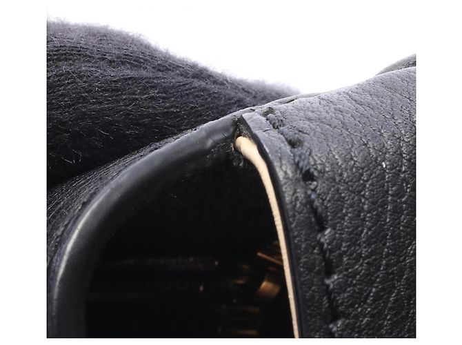 Borsa a tracolla Louis Vuitton LV PONT 9 Pont Neuf Soft PM Noir Nero - vista 6