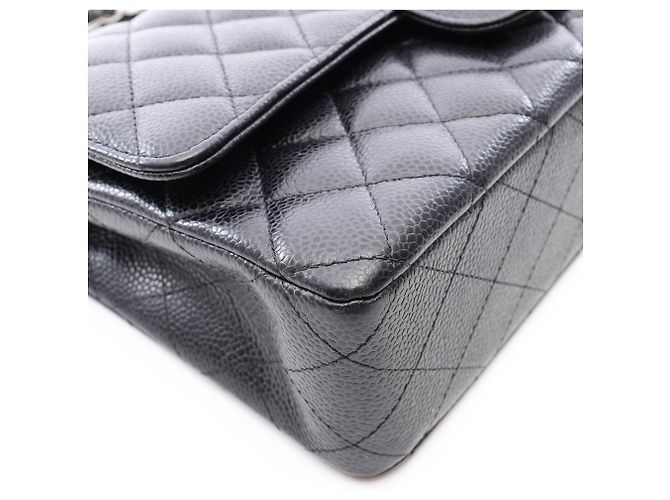 Borsa a tracolla Chanel Matelassé Double Flap Nero - vista 7