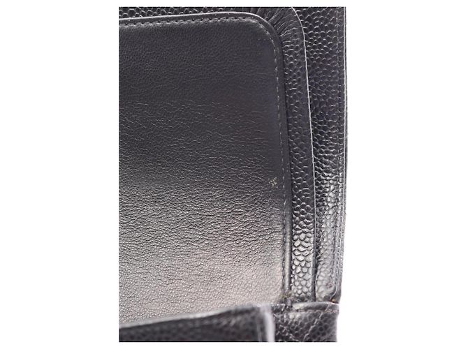 Borsa a tracolla Chanel Matelassé Double Flap Nero - vista 6