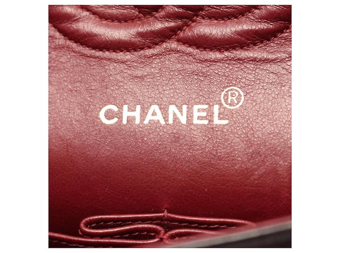 Borsa a tracolla Chanel Matelassé Double Flap Nero - vista 4