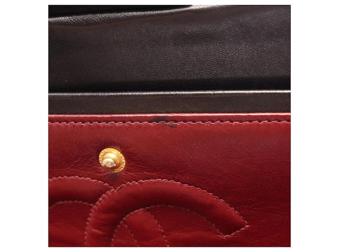 Borsa a tracolla Chanel Matelassé Double Flap Nero - vista 7