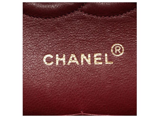Borsa a tracolla Chanel Matelassé Double Flap Nero - vista 4