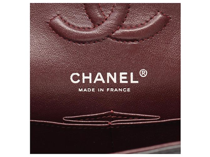 Chanel Matelassé Double Flap Schultertasche Schwarz - Ansicht 4