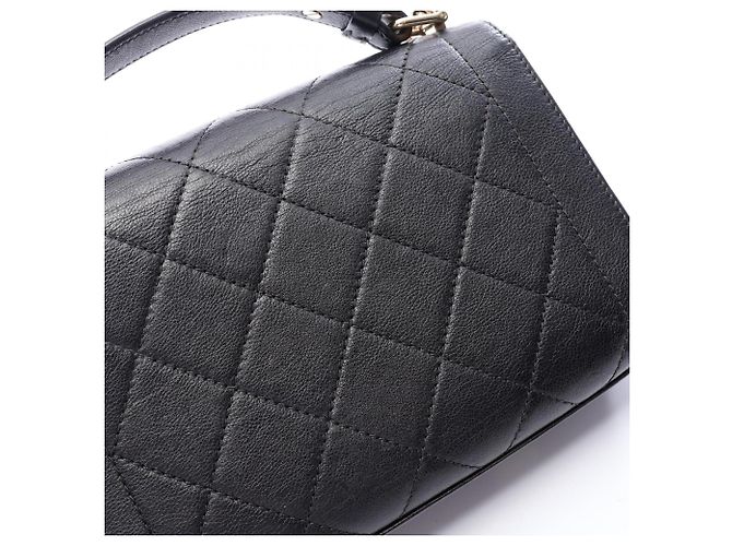Borsa a mano/Borsa a tracolla Chanel Matelassé 2-Way Nero - vista 10