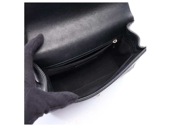 Borsa a mano/Borsa a tracolla Chanel Matelassé 2-Way Nero - vista 3