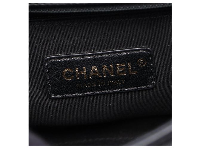Borsa a mano/Borsa a tracolla Chanel Matelassé 2-Way Nero - vista 4