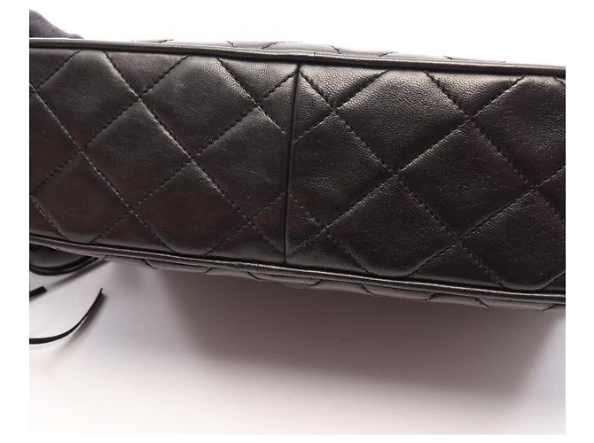 Borsa a tracolla Chanel Matelassé Nero - vista 10