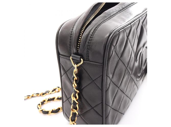 Borsa a tracolla Chanel Matelassé Nero - vista 12